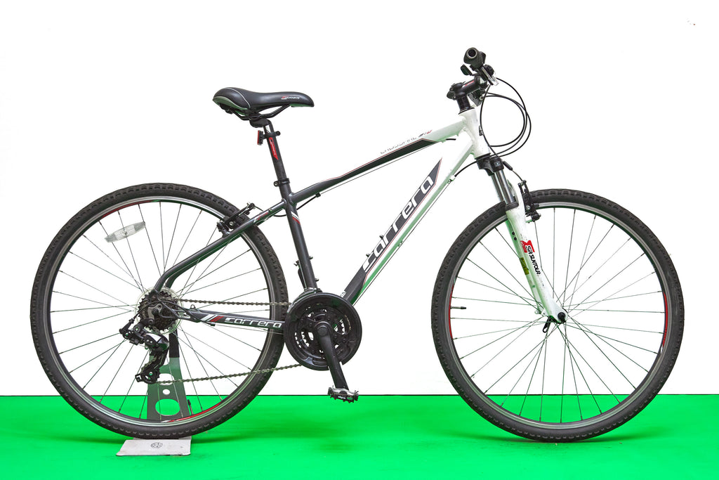 mens carrera crossfire hybrid bike